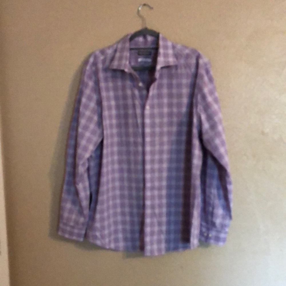 Michael kors long sleeve shirt size 17.5